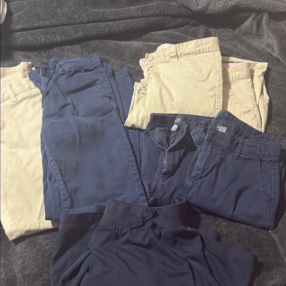 The Children's Place Kids Bottoms - Navy and Khaki